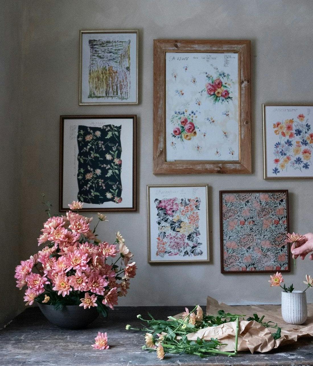 Discover Print Sisters on Collagerie. Explore our curated collection of hand painted artworks celebrating unique craftsmanship. Floral, vintage prints. Fast UK Delivery | Collagerie.com