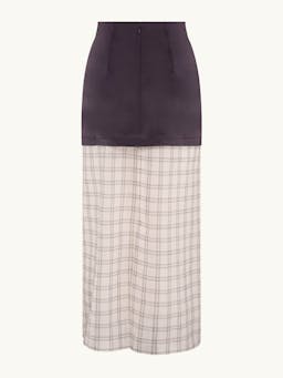 Grey check Demi skirt Skirt Racil    - Collagerie