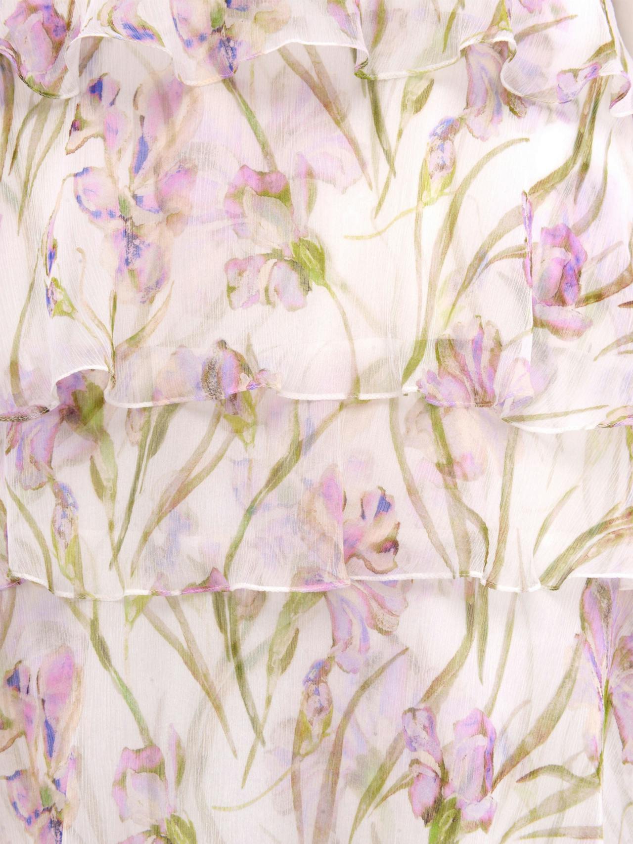 Lilac Iris Ester silk dress  Vilshenko    - Collagerie