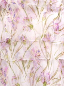 Lilac Iris Ester silk dress  Vilshenko    - Collagerie