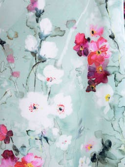 Mint garden Uslada silk dress  Vilshenko    - Collagerie