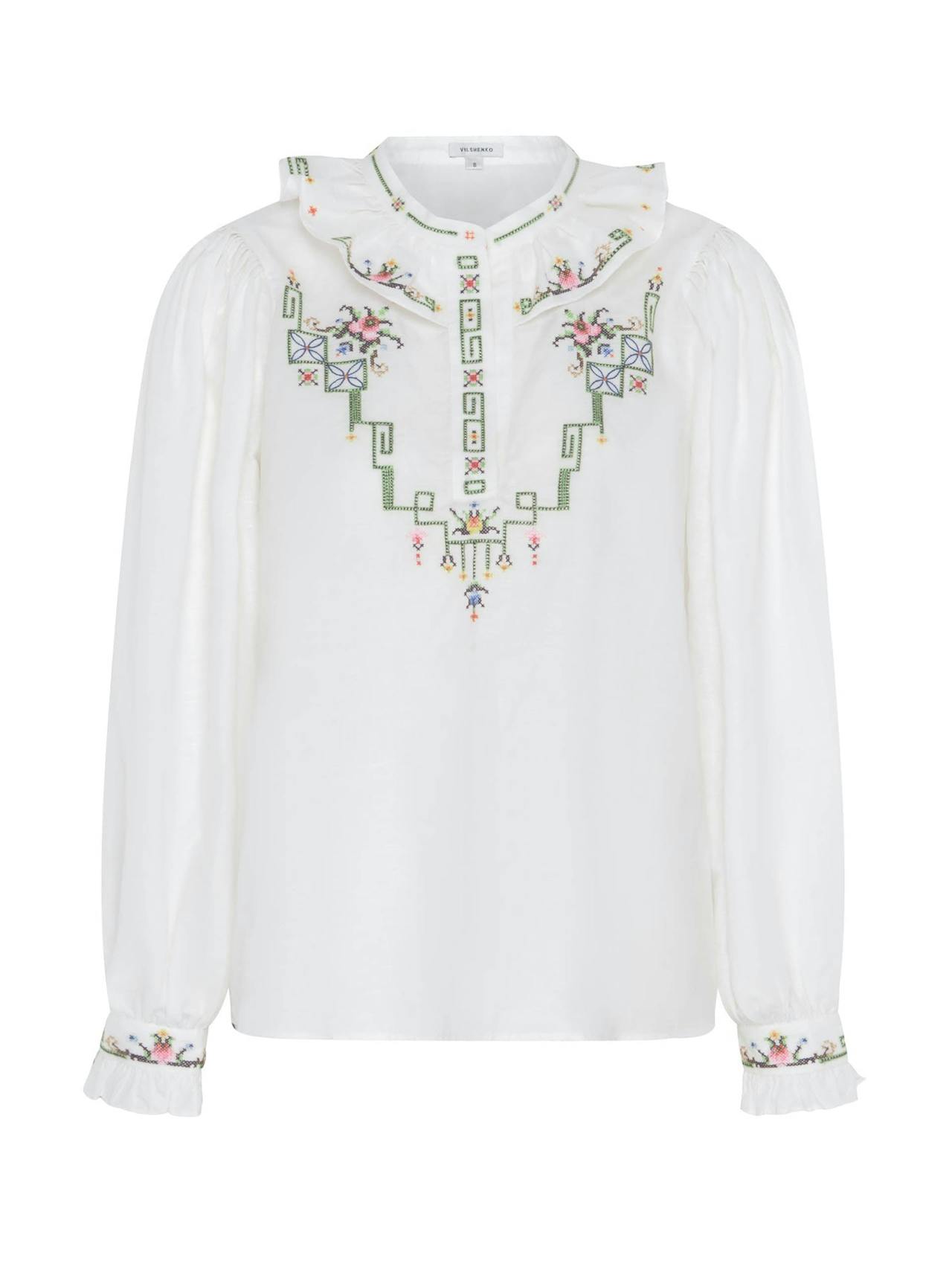 Arina blouse in white