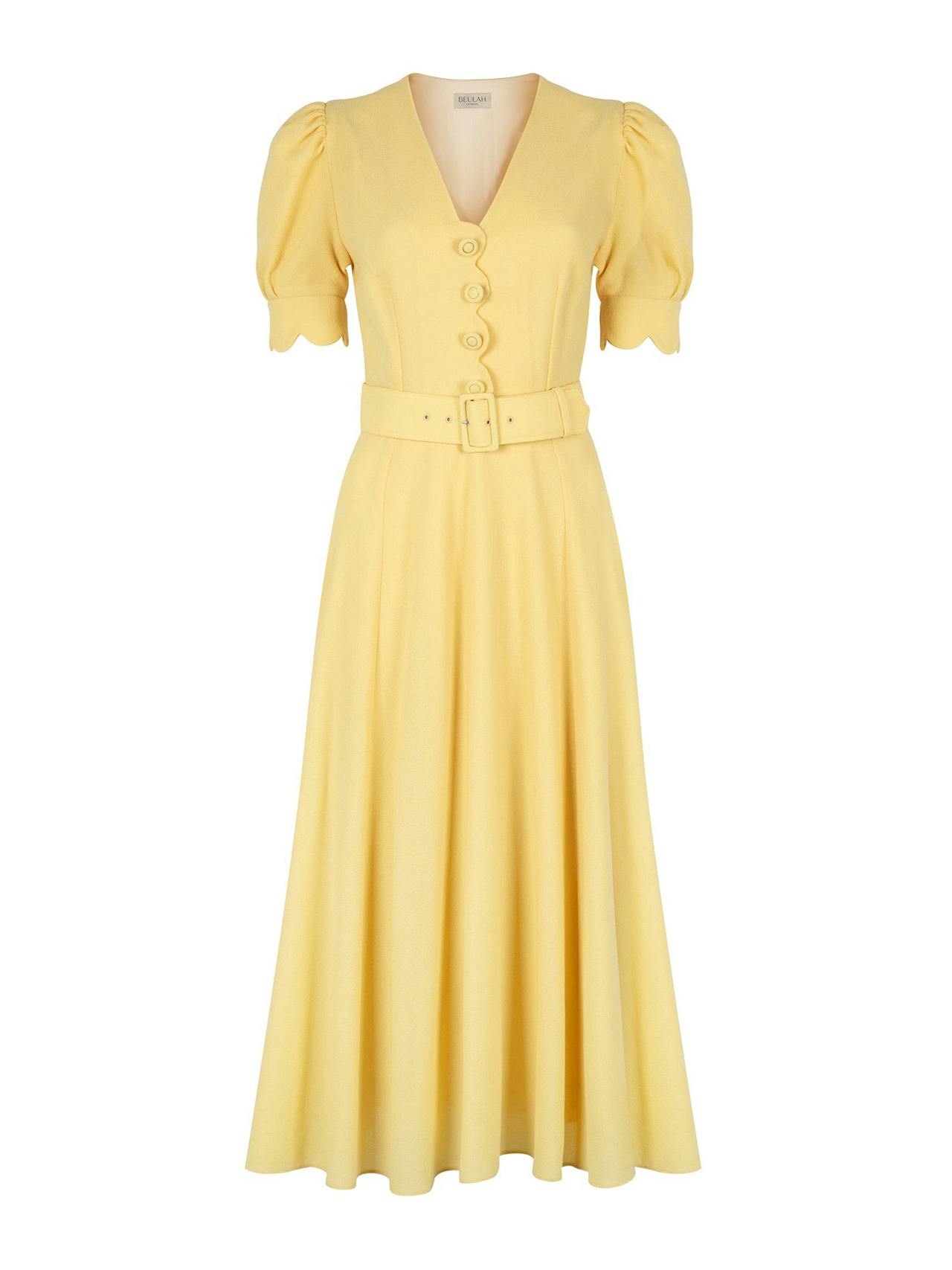 Edie lemon dress