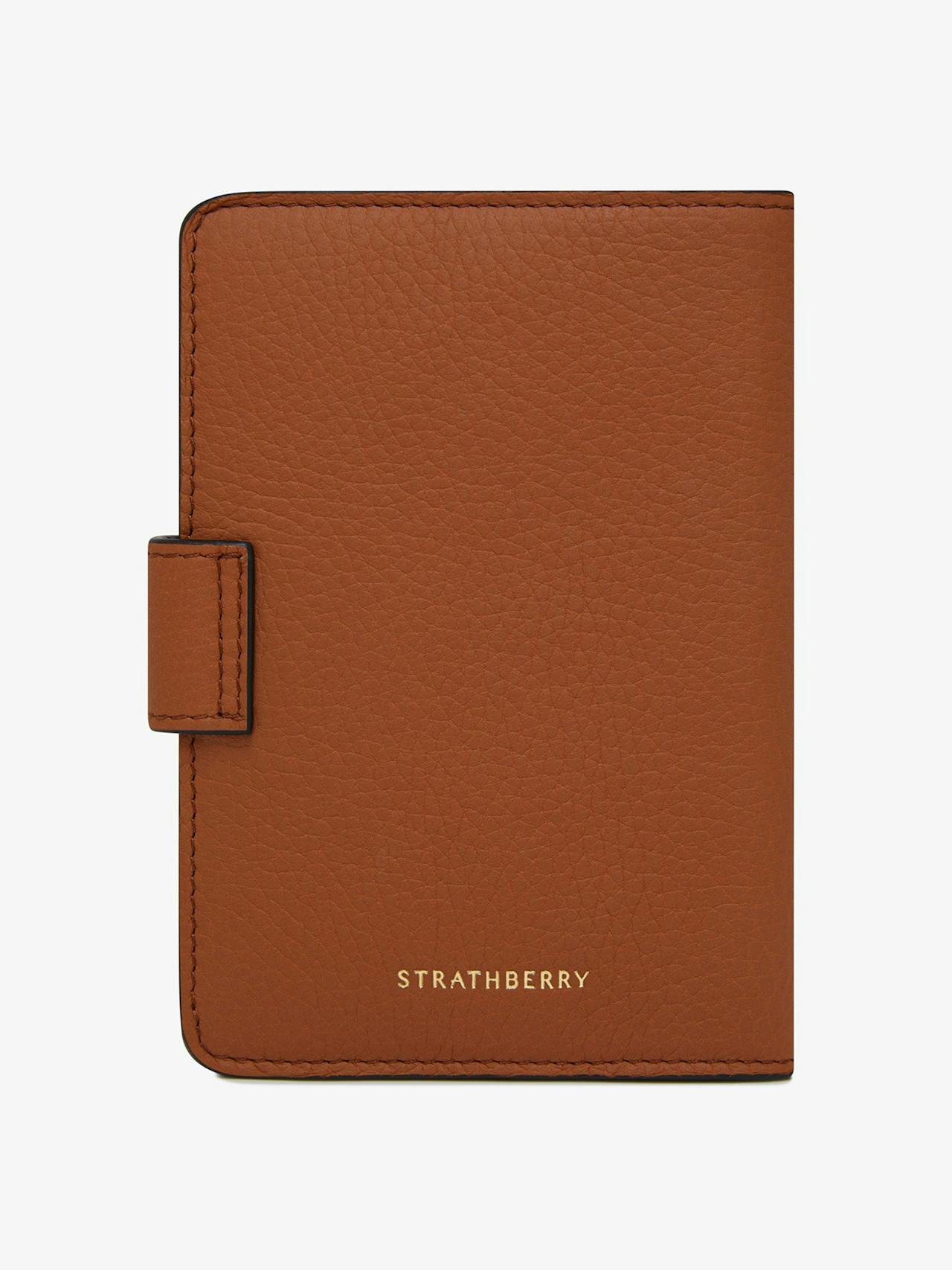 Tan Multrees passport holder Accesories Strathberry    - Collagerie