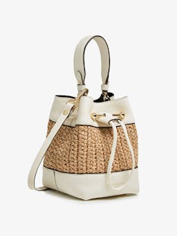 Raffia vanilla Osette bag Osette Strathberry    - Collagerie