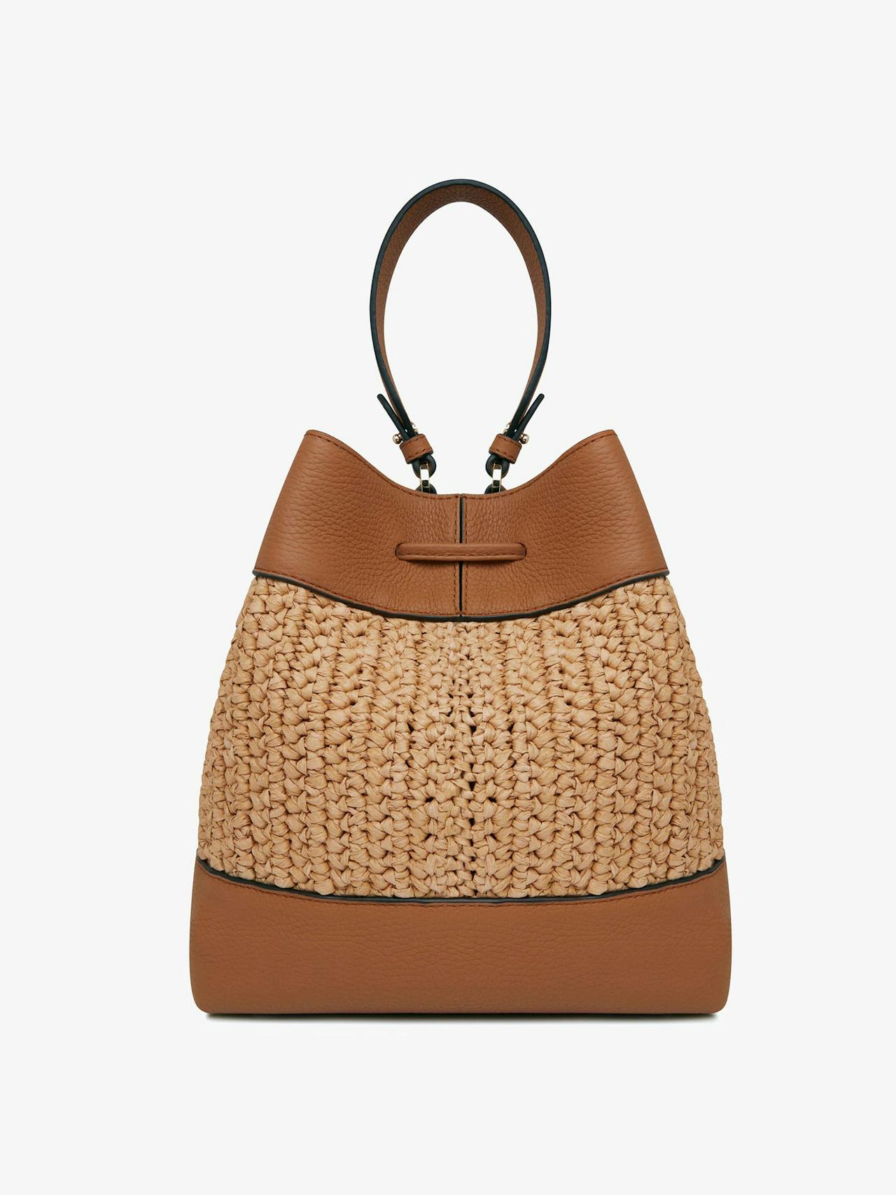 Raffia tan Osette midi bag Osette Midi Strathberry    - Collagerie