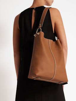 Tan Lana hobo midi bag Lana Hobo Midi Strathberry    - Collagerie