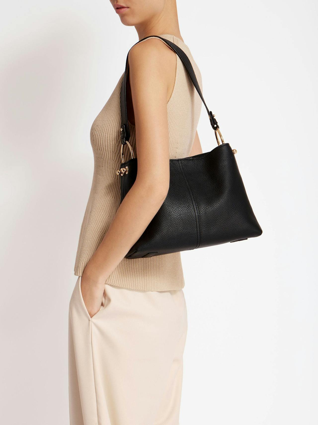 Black Lana hobo bag Lana Hobo Strathberry    - Collagerie