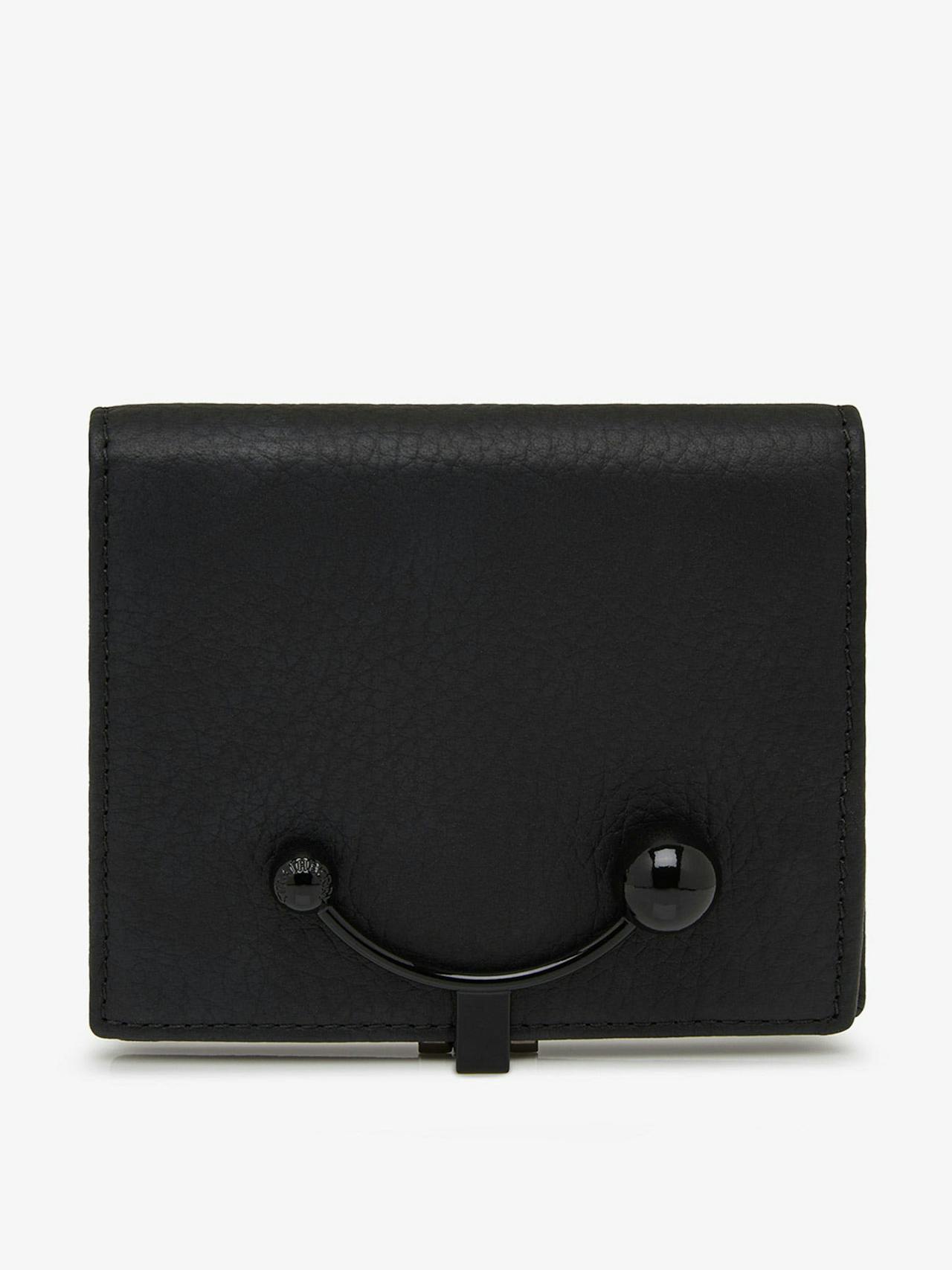 Black coated bar Crescent wallet Crescent Wallet Strathberry    - Collagerie