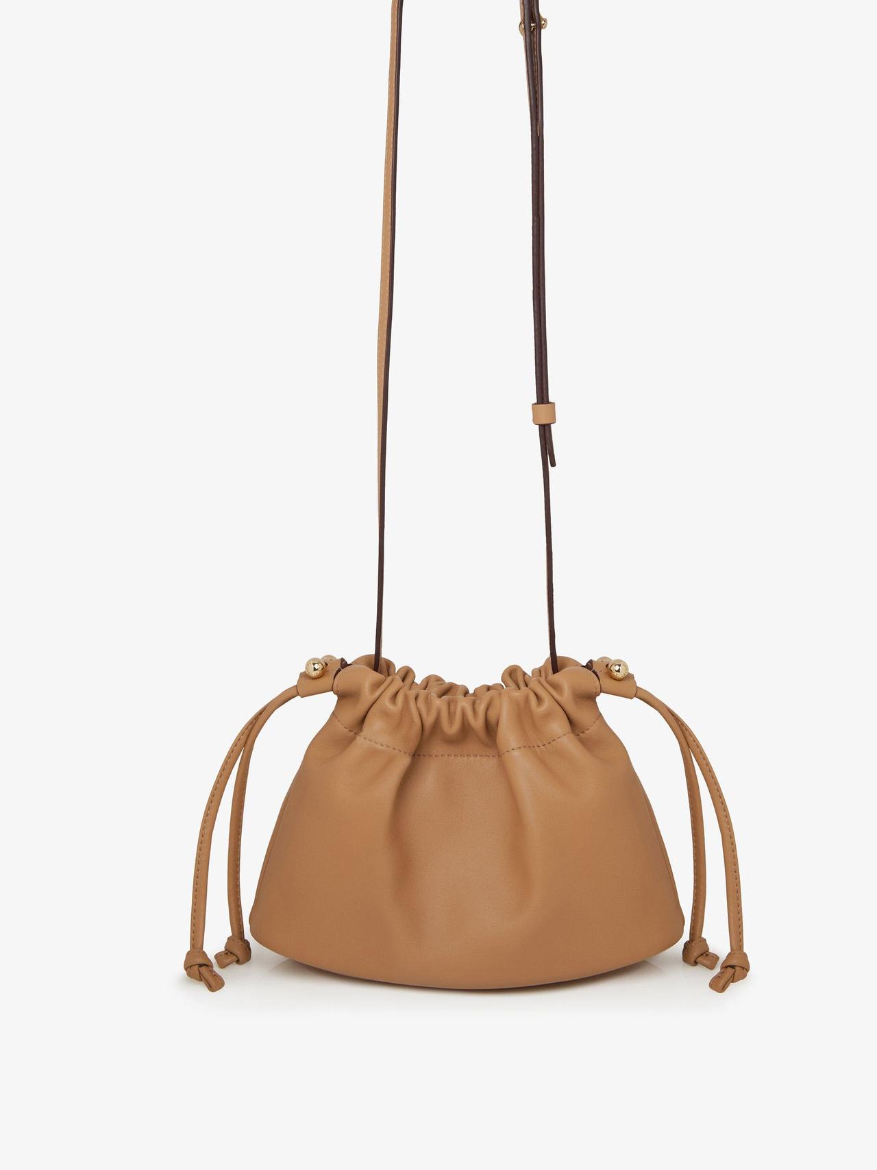 Caramel Charlotte drawstring bag Charlotte Drawstring Strathberry    - Collagerie