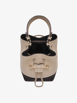 Black, oat and mushroom Osette bucket bag Osette Strathberry    - Collagerie