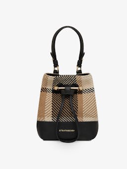 Black and camel tartan Osette crossbody bag Osette Strathberry    - Collagerie