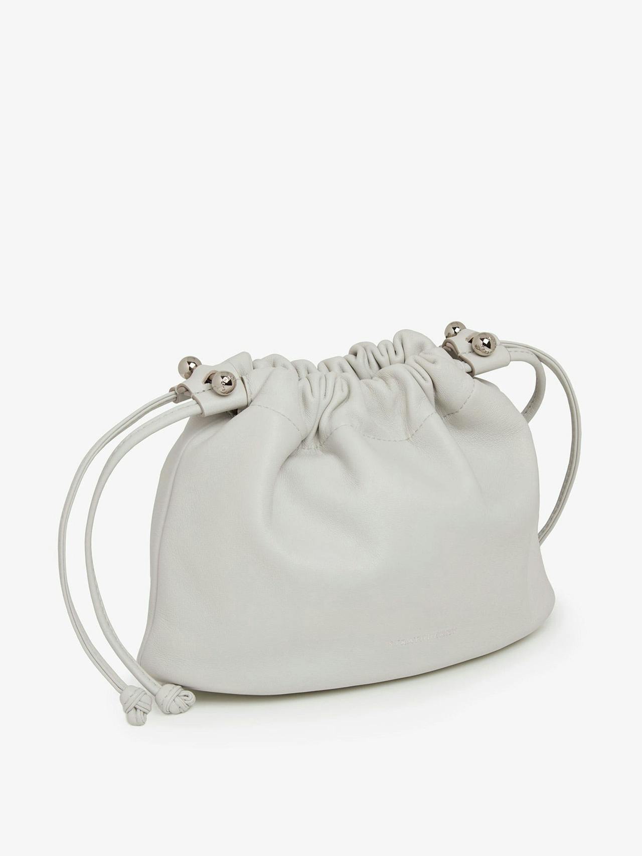 Glacier grey Charlotte drawstring bag