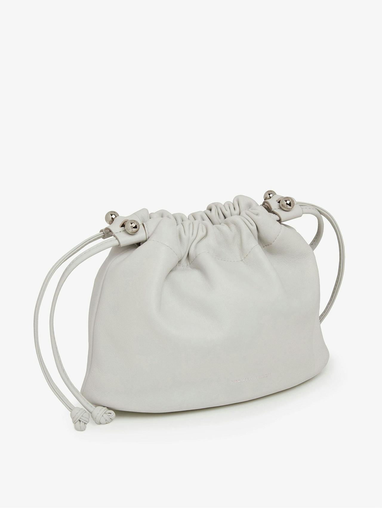 Glacier grey Charlotte drawstring bag Charlotte Drawstring Strathberry    - Collagerie