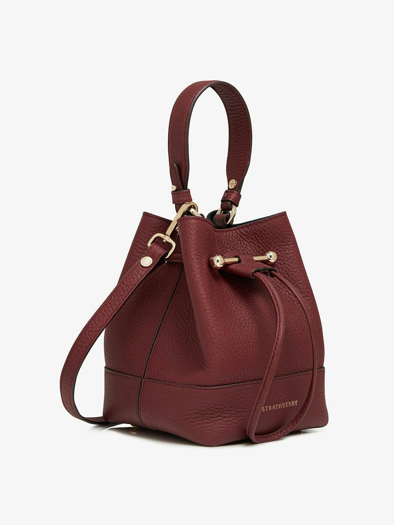 Oxblood Osette bucket bag Osette Strathberry    - Collagerie