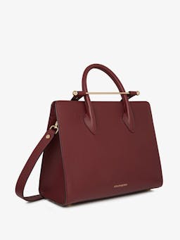 Oxblood The Strathberry midi tote bag The Strathberry Midi Tote Strathberry    - Collagerie