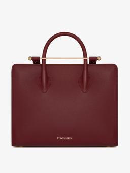 Oxblood The Strathberry midi tote bag The Strathberry Midi Tote Strathberry    - Collagerie