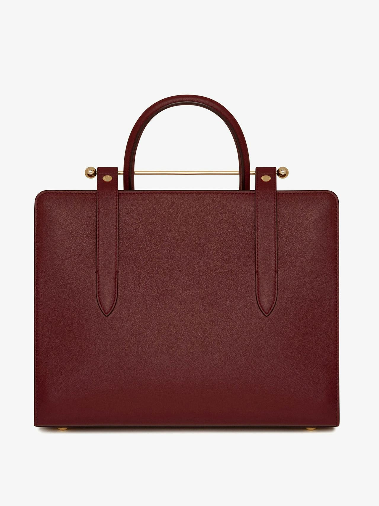 Oxblood The Strathberry midi tote bag The Strathberry Midi Tote Strathberry    - Collagerie