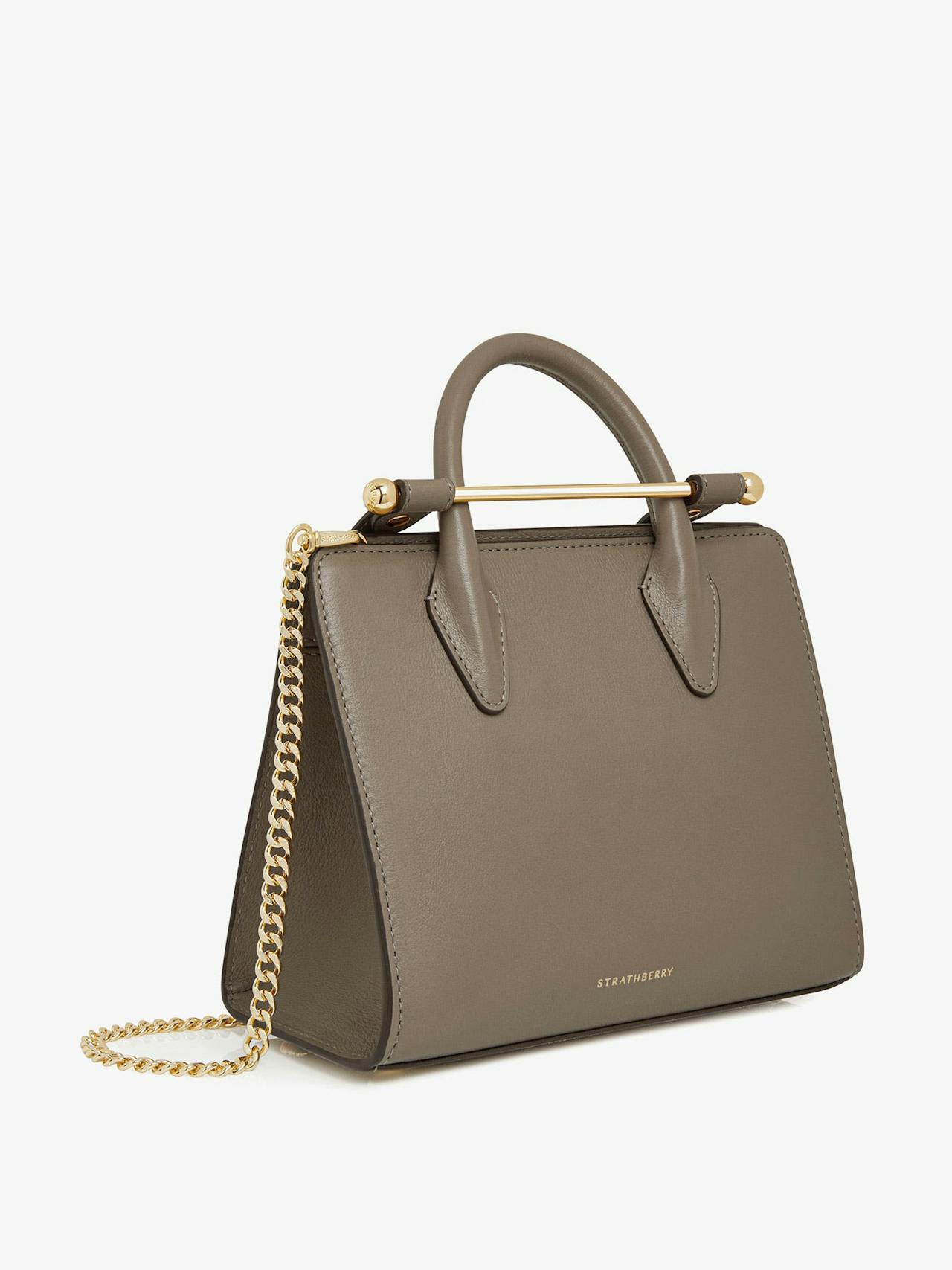 Taupe The Strathberry mini tote