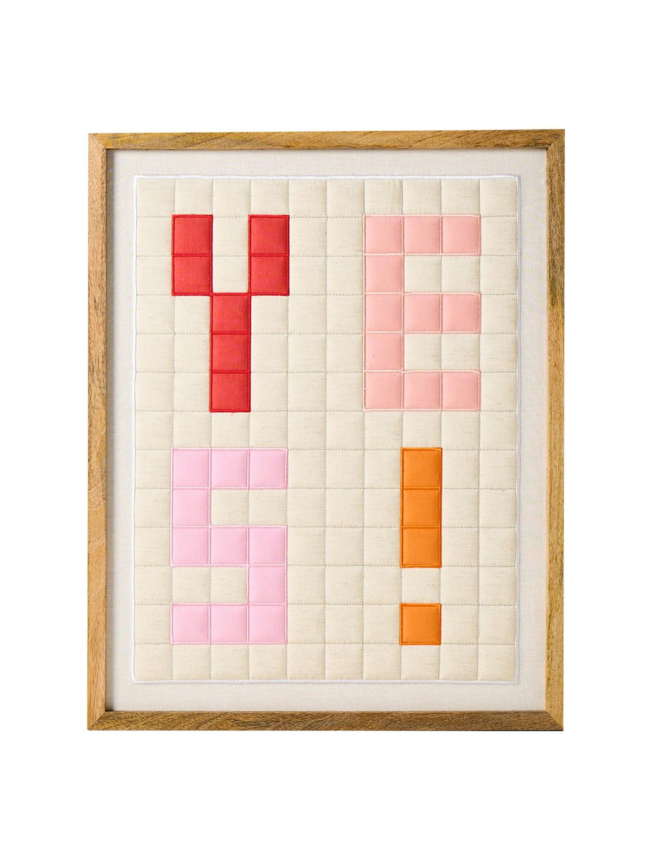 Yes! Patchwork framed wall art