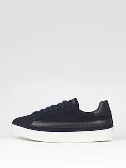 The Domingo black women's trainers Shoes Sans Matin    - Collagerie