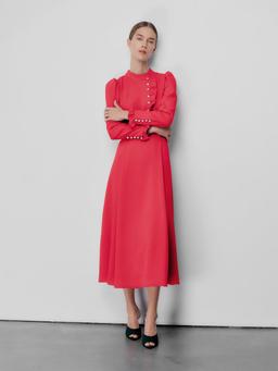 Crimson Christina dress DRESSES Beulah London    - Collagerie