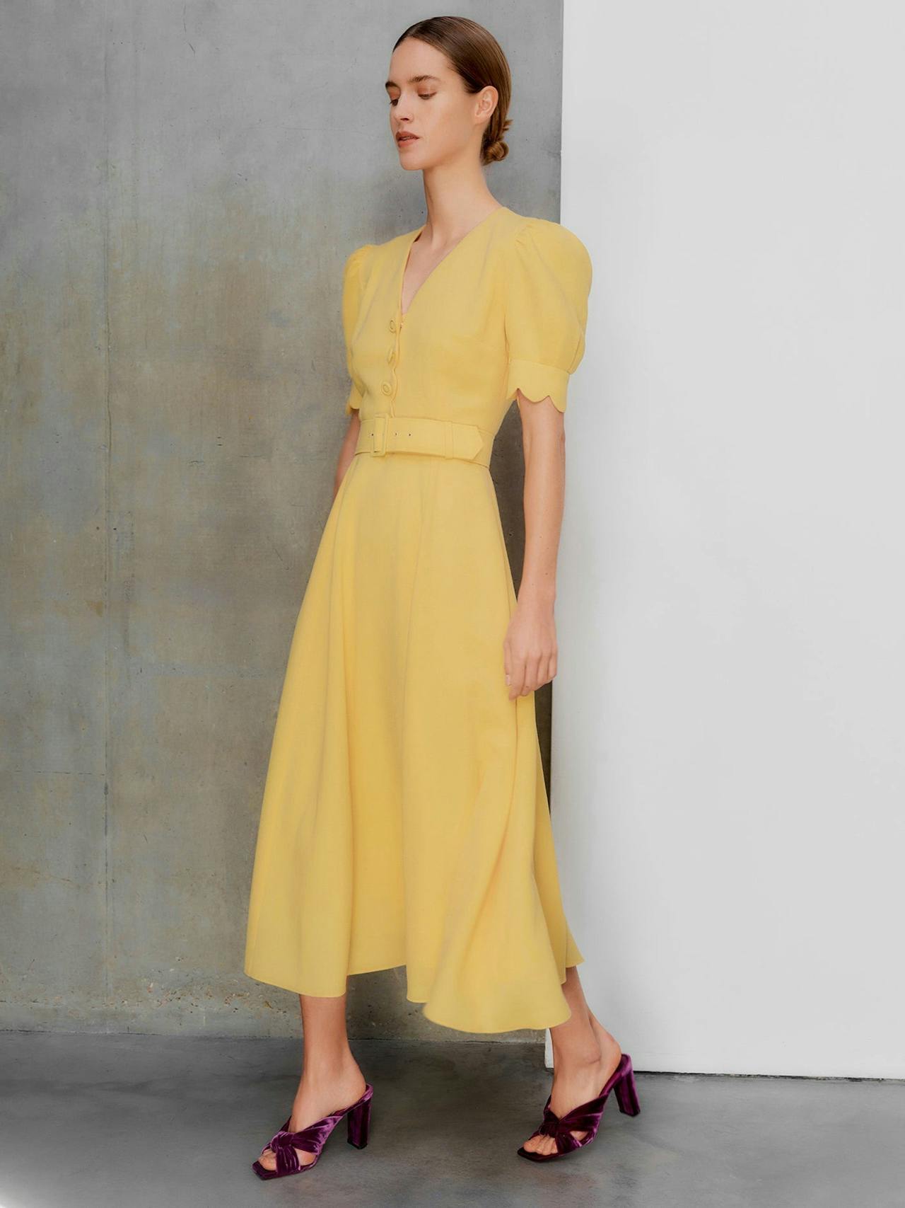 Edie lemon dress DRESSES Beulah London    - Collagerie