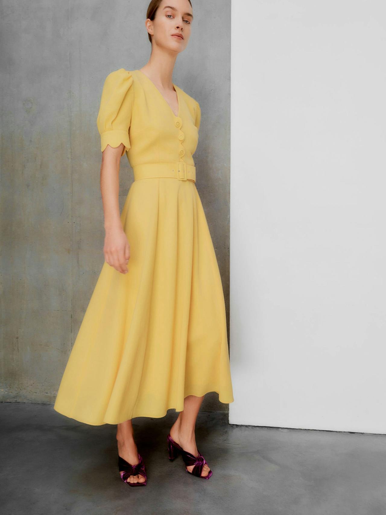 Edie lemon dress DRESSES Beulah London    - Collagerie