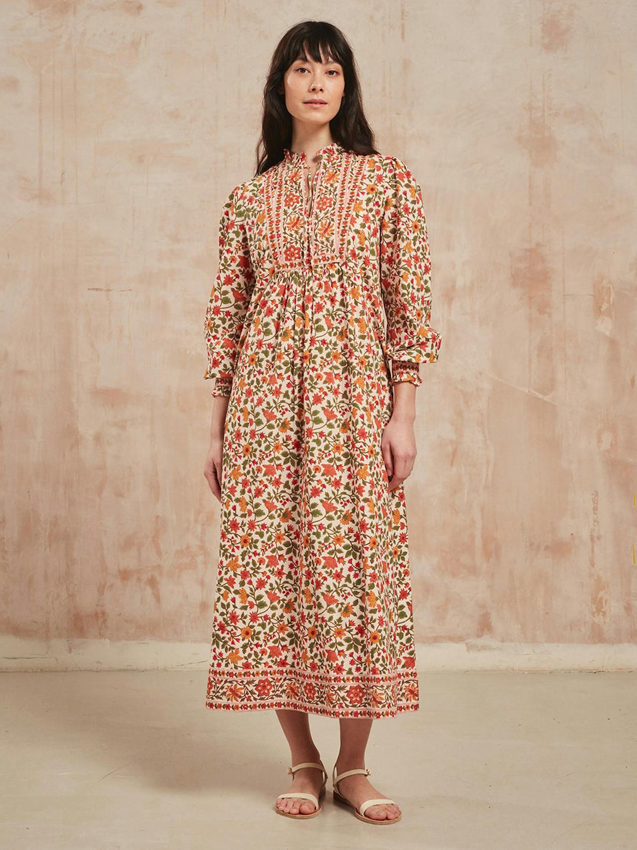 Maple jaal Nell dress Dresses Pink City Prints    - Collagerie