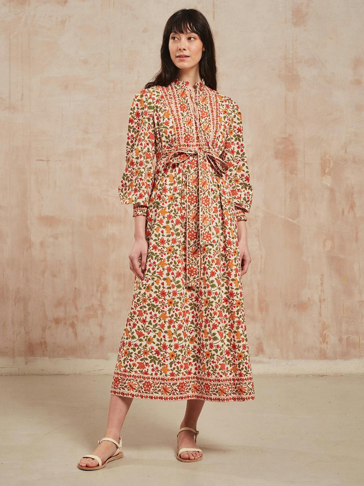 Maple jaal Nell dress Dresses Pink City Prints    - Collagerie