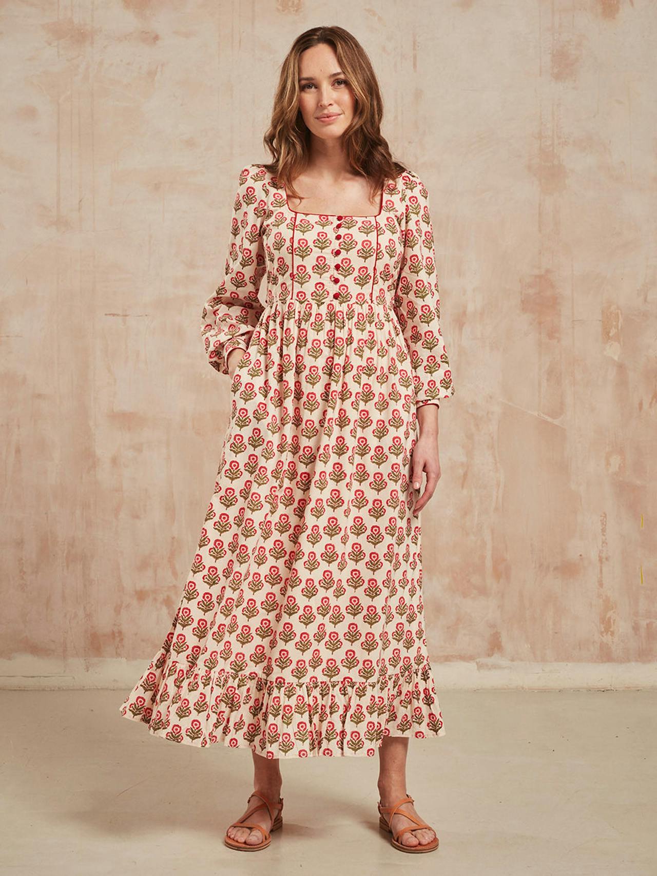 Jam buta Sierra dress Dresses Pink City Prints    - Collagerie