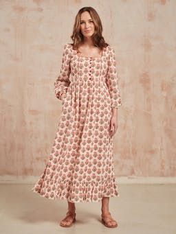 Jam buta Sierra dress Dresses Pink City Prints    - Collagerie