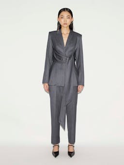 Lucas jacket grey tailoring Coats & Jackets Huishan Zhang    - Collagerie