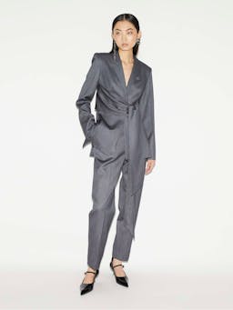 Lucas jacket grey tailoring Coats & Jackets Huishan Zhang    - Collagerie