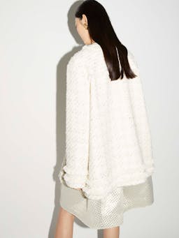 Jacob jacket ivory tweed Coats & Jackets Huishan Zhang    - Collagerie