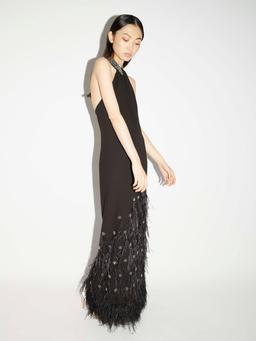 Black sable Vic gown  Huishan Zhang    - Collagerie