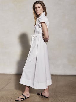 Lucy pearl cotton twill dress Dresses Mondo Corsini    - Collagerie