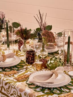 Autumn Suzani tablecloth SALES Maison Margaux    - Collagerie