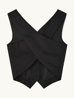 Black Johnny waistcoat Top Racil    - Collagerie