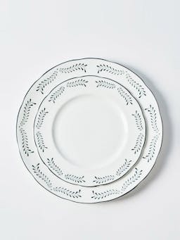 The Margaux olive dinner plates, set of 4 SHOP Maison Margaux    - Collagerie