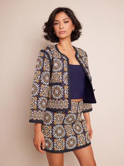 Blue medallion til Marissa jacket Jackets Cara Cara    - Collagerie