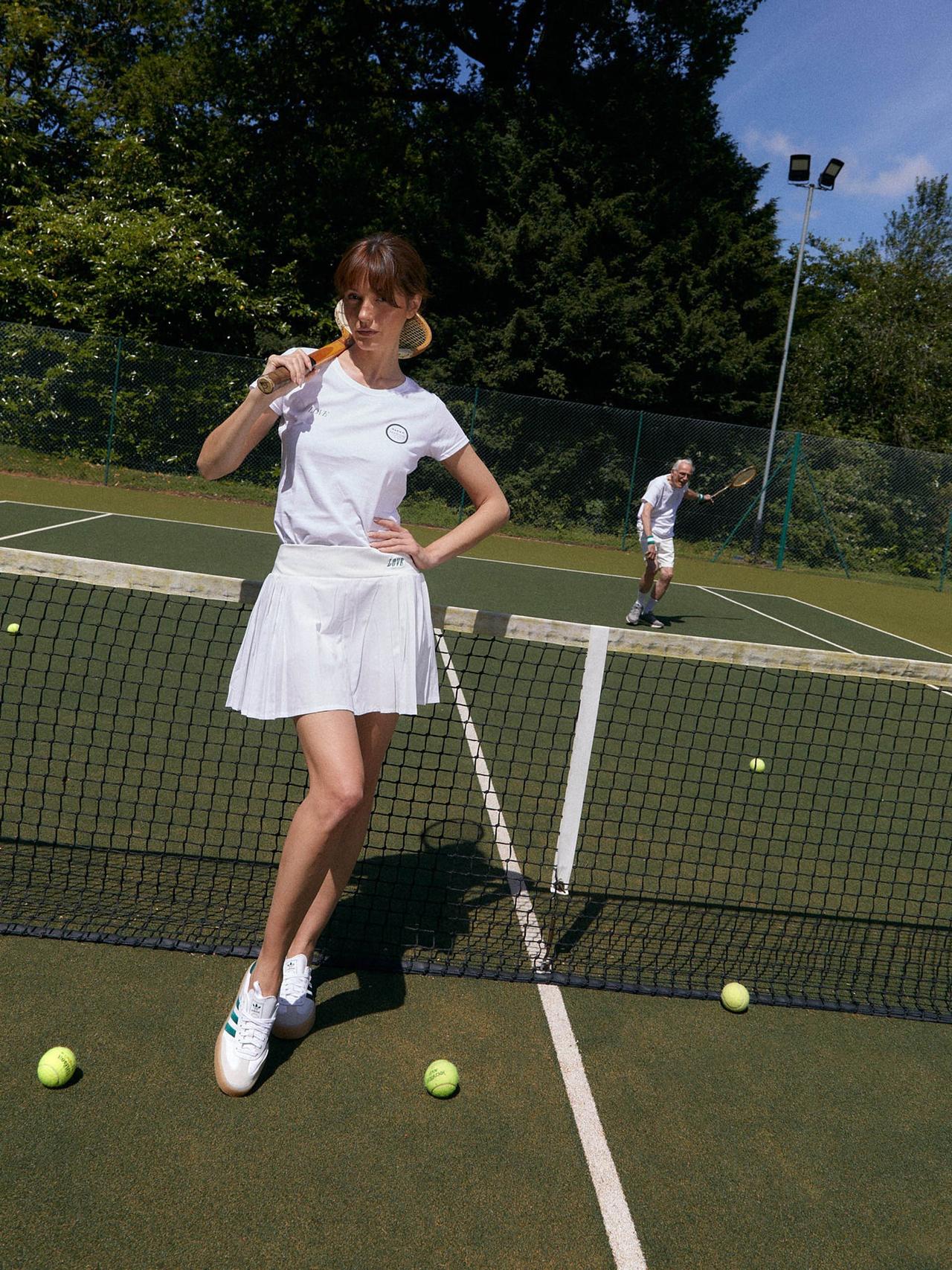 Love tennis skirt Skirt Paper London    - Collagerie