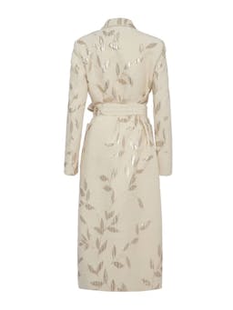 Cream wool Yucca coat with tie belt Clothing Markarian    - Collagerie