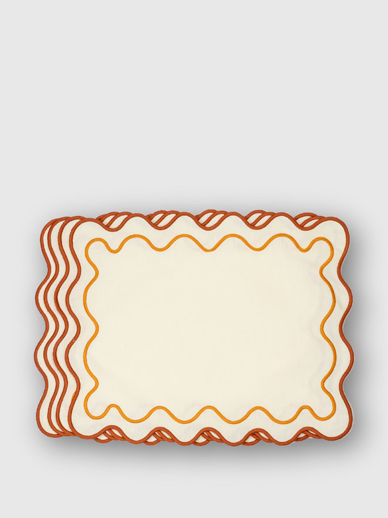 Clementine placemats, set of 4