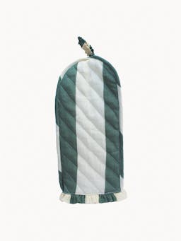 Sea green cafetiere cover interiors Amuse La Bouche    - Collagerie