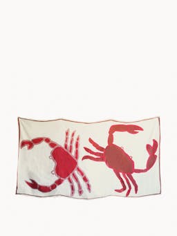 Crab everyday linen Tablecloths Amuse La Bouche    - Collagerie