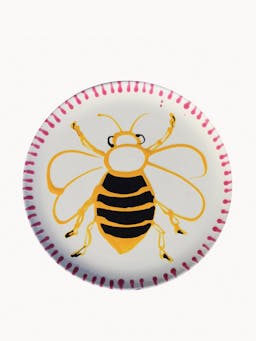 Bee plate ceramics Amuse La Bouche    - Collagerie