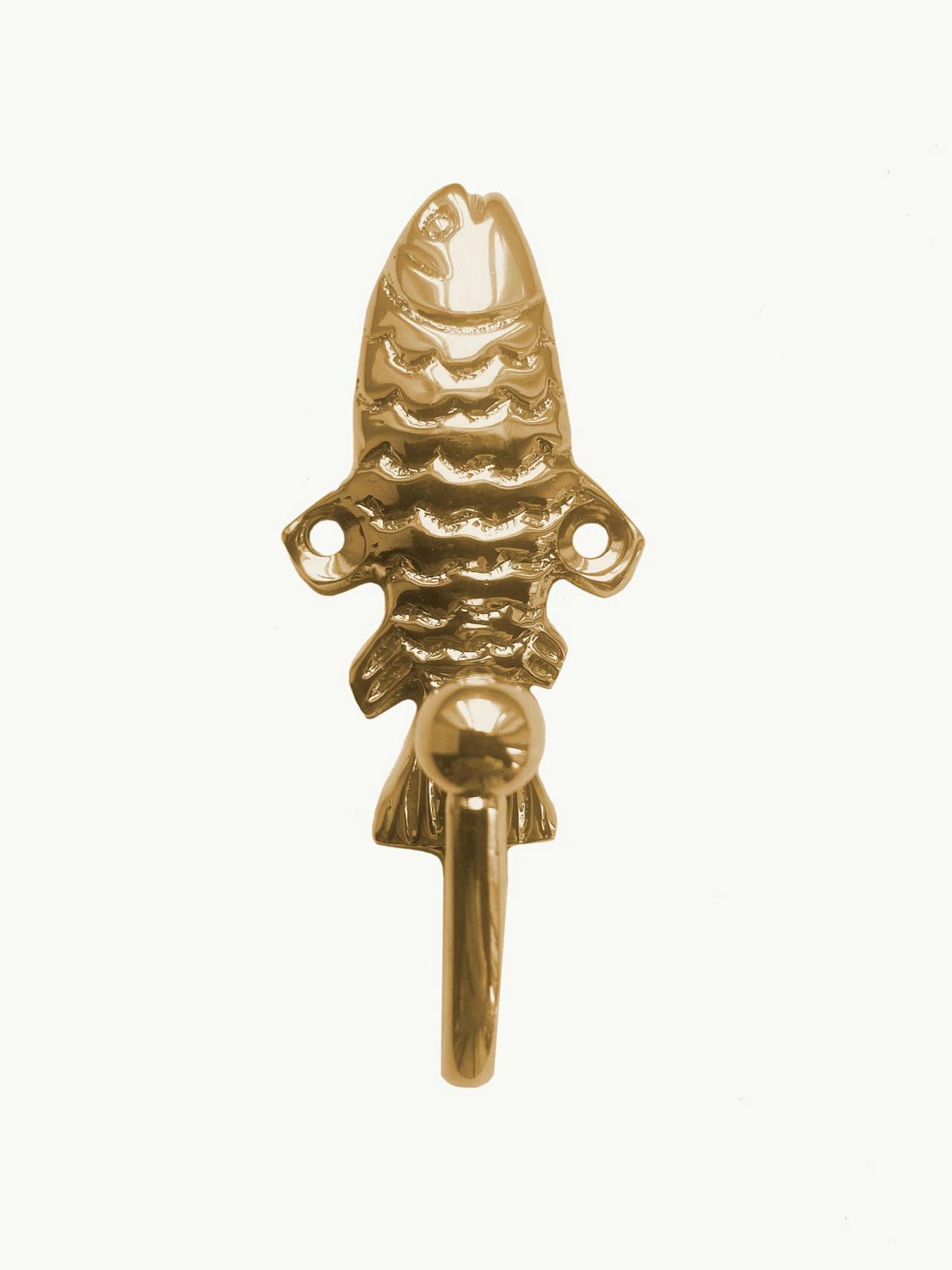 Poisson hook brass