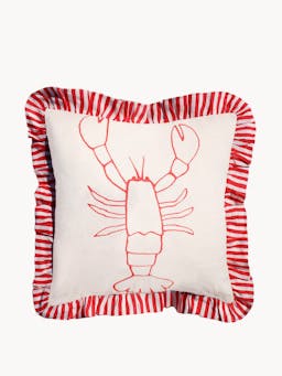 Lobster large cushion cover Cushions Amuse La Bouche    - Collagerie