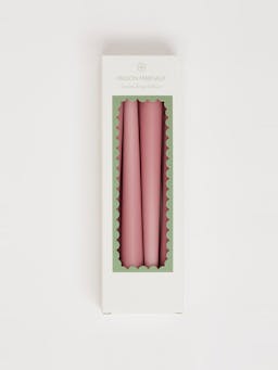 Rose pink tapered candles, set of 8 SHOP Maison Margaux    - Collagerie